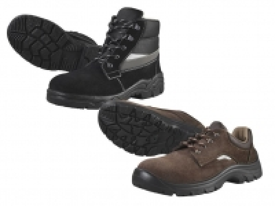 POWERFIX® Herren Leder-Sicherheitsschuhe /-stiefel, S3 19.99 €
