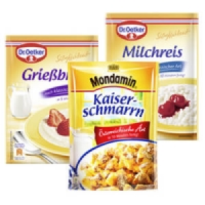 Dr. Oetker Süße Mahlzeit oder Mondamin Süße Gerichte 1.98 €