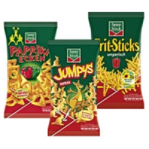 funny-frisch Paprika Ecken, Ringli, Jumpys oder Frit-Sticks, ungarisch 2.98&nbsp;&euro;