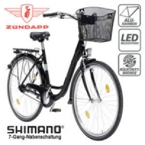 Z&Uuml;NDAPP Damen-Alu-Citybike Red 4.0 26er oder 28er 279.20&nbsp;&euro;