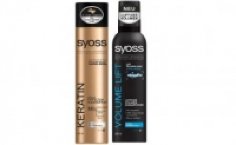 Syoss Haarspray oder Schaumfestiger 2.49 €