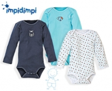 impidimpi 3 St&uuml;ck Baby-Bodies