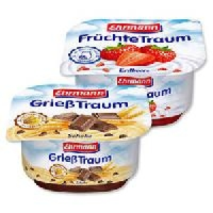 Ehrmann Früchte-, Vanille- oder GrießTraum 0.22 €