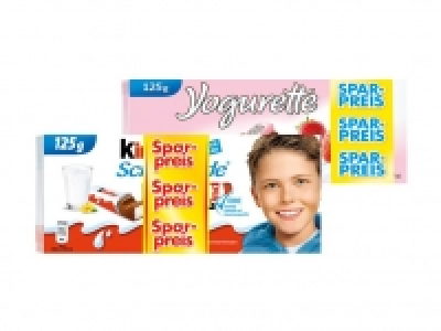Ferrero Kinder Schokolade/ Yogurette 3.99 €
