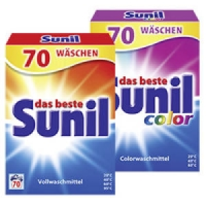 Sunil Waschmittel Pulver 7.99 €