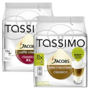 Tassimo Jacobs Caff&eacute; Crema Classico oder Latte Macchiato Classico 3.79&nbsp;&euro;