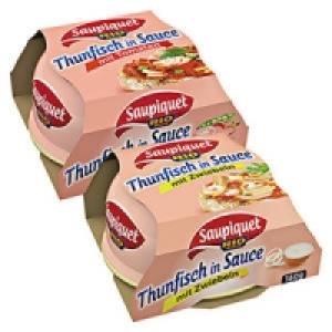 Saupiquet Thunfisch in Paprikasauce, Zwiebelsauce oder Tomatensauce 1.11&nbsp;&euro;