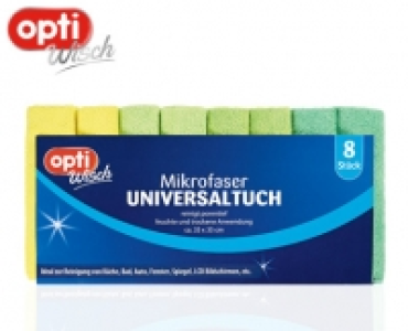 optiWisch 8 Mikrofaser Universalt&uuml;cher