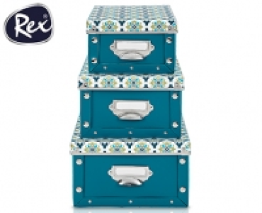 Rex&reg; Aufbewahrungsboxen, 3er-Set