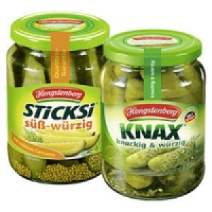 Hengstenberg Knax Gew&uuml;rzgurken oder Sticksi 1.11&nbsp;&euro;