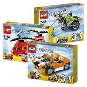 Creator Ralley Cabrio, Chopper oder Roter Helikopter 6.99&nbsp;&euro;
