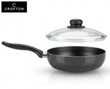 CROFTON®Bratpfanne mit Glasdeckel, Ø ca. 24 cm 9.99 €