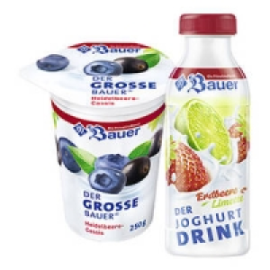 Bauer Fruchtjoghurt oder Joghurt-Drink 0.44&nbsp;&euro;