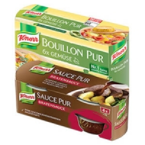Knorr Bouillon Pur oder Sauce Pur 1.49&nbsp;&euro;