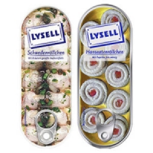 Lysell Gekühlte Fischfeinkost Hanseaten- oder Schwedenröllchen 1.79 €