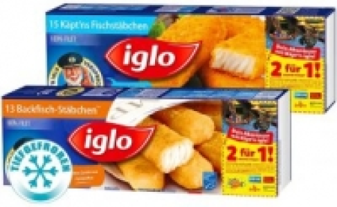 Iglo Fischstäbchen 1.99 €