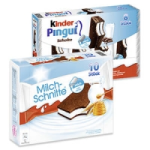 kinder Pinguí oder Milch-Schnitte 1.79 €