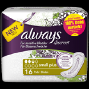Always Discreet Inkontinenzeinlagen 2.99 €