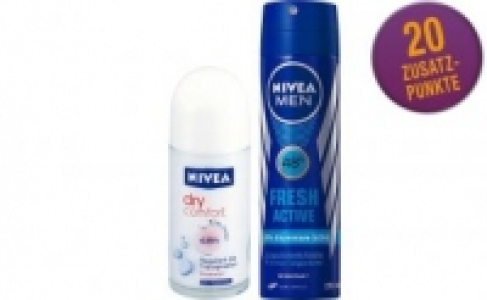 Nivea Deospray oder Roll-on 1.75 €