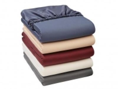 MERADISO® Satin-Spannbettlaken, 140 - 160 x 200 cm 9.99 €