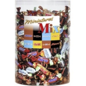 Mars/Snickers/Twix/Bounty Miniatures Mix 22.99&nbsp;&euro;