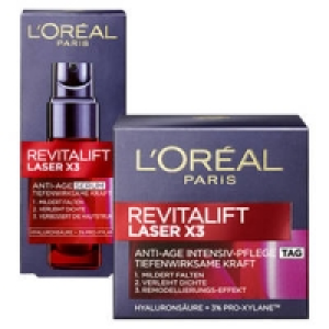 LOr&eacute;al Revitalift Laser X3 Tagespflege, Serum oder Augenpflege 13.99&nbsp;&euro;