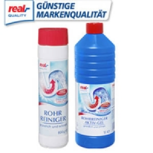 Rohr-Reiniger Gel, Chlor-Hygiene-Reiniger oder Rohr-Reiniger Granulat 1.75 €