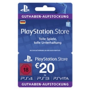 PlayStation Store Guthabenkarte 20.00&nbsp;&euro;