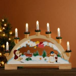 Aldi Nord  LED-Lichterbogen/-Winterdorf