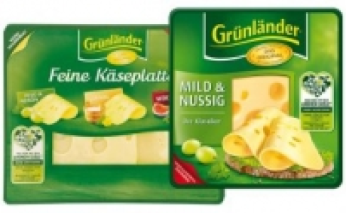 Netto  Grünländer Käsescheiben oder würfel