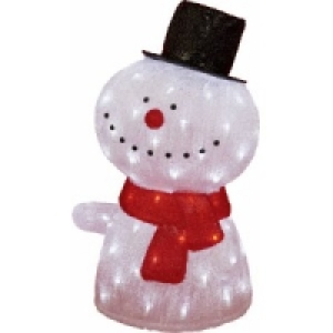 LED Acryl Schneemann 60 cm