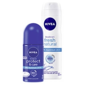 NIVEA Deo-Spray oder Roll-on 1.49 €