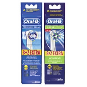 Oral-B Aufsteckb&uuml;rsten 8 + 2 Extra 18.99&nbsp;&euro;