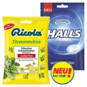 Ricola oder Halls Bonbons, zuckerfrei 1.49&nbsp;&euro;