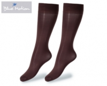 Blue Motion Kniestr&uuml;mpfe, Mikrofaser, 2 Paar