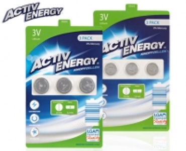 ACTIV ENERGY® Knopfzellen