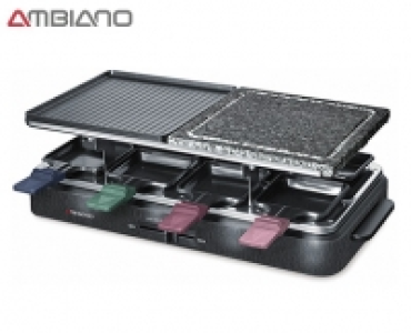 AMBIANO Elektrischer Raclette-Grill