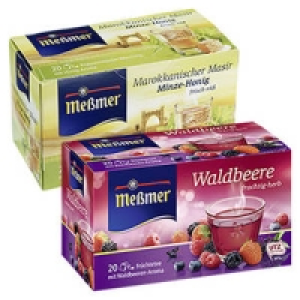 Meßmer Früchte- oder Kräutertee 1.29 €