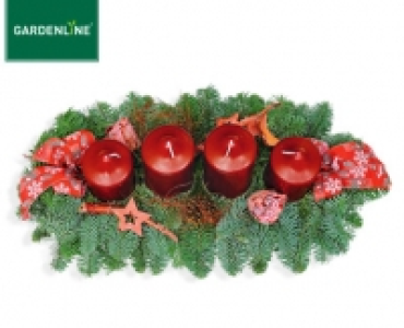 GARDENLINE®Adventskranz oder -gesteck, groß