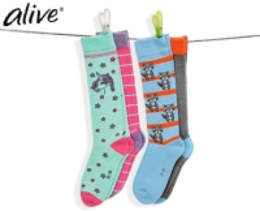alive®Kinder-Kniestrümpfe, 2 Paar 2.49 €