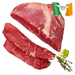 Frische Irische Rinderhüftsteaks oder Hüftbraten