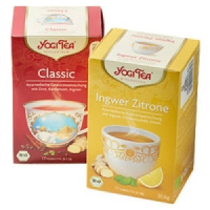 Yogi Bio-Tee Classic oder Ingwer Zitrone