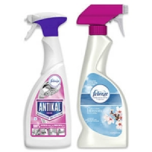 febreze Textilerfrischer oder Antikal Reiniger