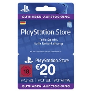 Guthabenkarte - PlayStation Store