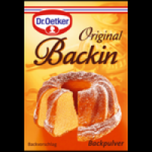 Dr. Oetker Backin Backpulver oder Vanillin Zucker