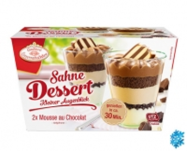 Conditorei Coppenrath & Wiese Sahne Dessert Kleiner Augenblick, 2 Stüc