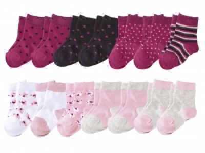 LUPILU® 7 Paar Kleinkinder Mädchen Socken 4.99 €