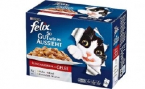 Felix Katzennahrung 2.99 €