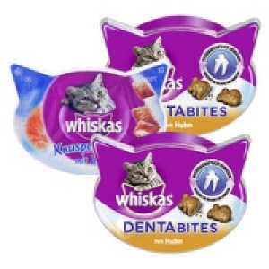Whiskas Dentabites oder Knuspertaschen 0.89&nbsp;&euro;