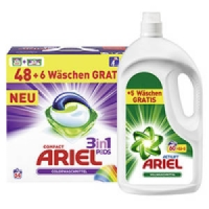 Real  Ariel Waschmittel oder 3 in 1 PODS